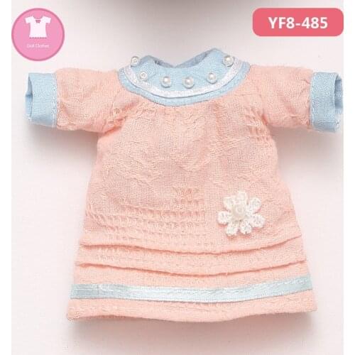 BJD Clothes 1/8 For Miu Body Cotton Candy Cute Dress Beautiful Doll Outfit OUENEIFS Doll Accessories