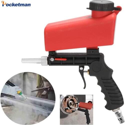 Sandblaster Abrasive Air Sand Blaster Gun Professional Sandblaster Blasting Machine Hand Held Gravity Feed Media Blasting Gun