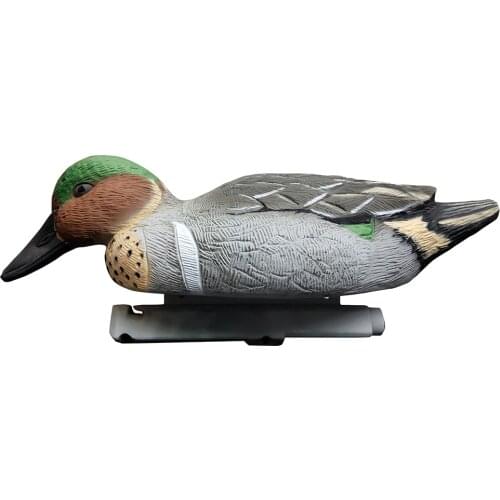 Duck Hunting Decoys Duck Hunting Plastic Decoys Lifelike 3D Simulation Bait with Keel Decoy Garden Pool Decoration 1Pcs