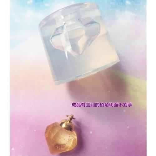 Transparent Silicone Mould Dried Flower Resin Decorative Craft DIY 3D cut love heart shpe Type epoxy resin molds for jewelry