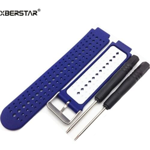 Watchband Strap for Garmin Forerunner 235 630 230 GPS Watch Replacement Silicone Wristband Watch Band