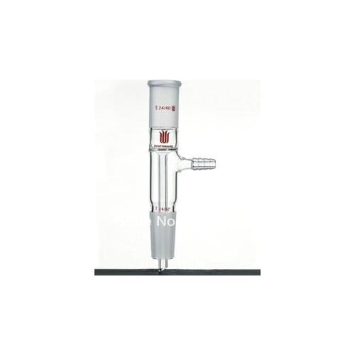 A431922 synthware, Adapter, inlet with hose connection, Joints:19/22, Hose O.D.:8mm