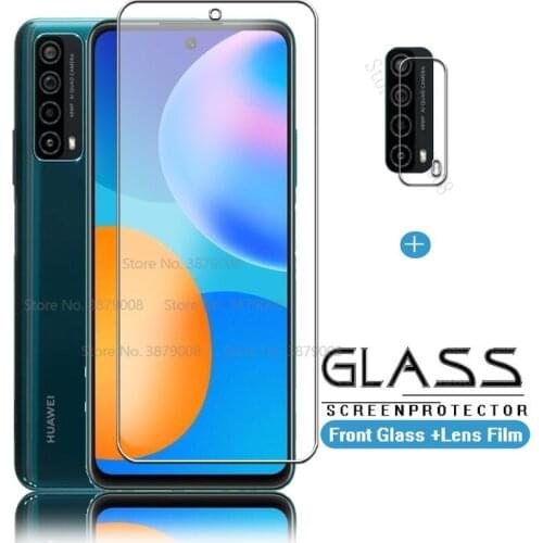 Camera Lens Glass For Huawei P Smart 2021 Screen Protector p smart2021 Psmart 2021 Tempered Glass Protective Safety Films 6.67"