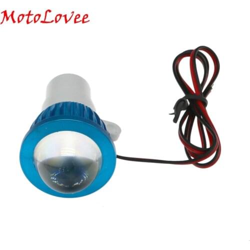 MotoLovee Universal Motorcycle Waterproof Headlight Lamp 12v-80v Electric Bicycle Led Head Light Super Bright