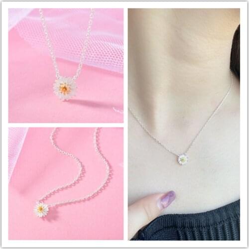 2021 New Originality Womens Fashion S925 Sterling Silver Necklace Versatile Little Dais Style Jewelry Silver Pendant Trend Gift