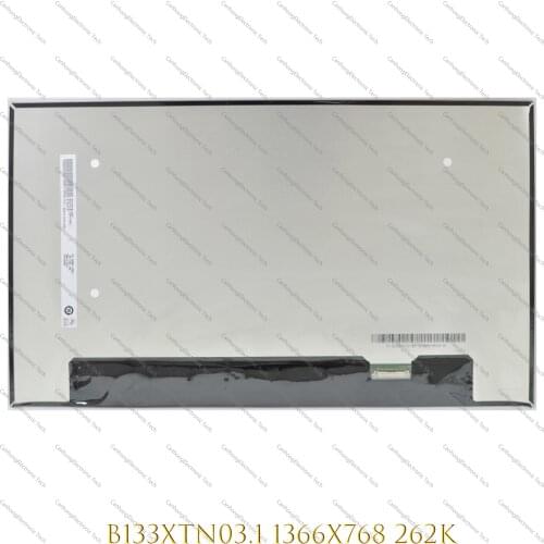 For AUO B133XTN03.1 1366*768 IPS 30Pins DP/N 0G50X6 Matte LCD LED Screen Display Panel Assembly Matrix