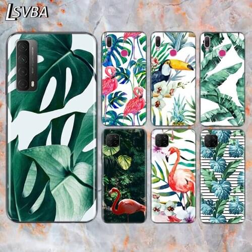 Summer Leaf Cactus Plants For Huawei Y9S Y6S Y8S Y9A Y7A Y8P Y7P Y5P Y6P Y7 Y6 Y5 Pro Prime 2020 2019 2018 Phone Case