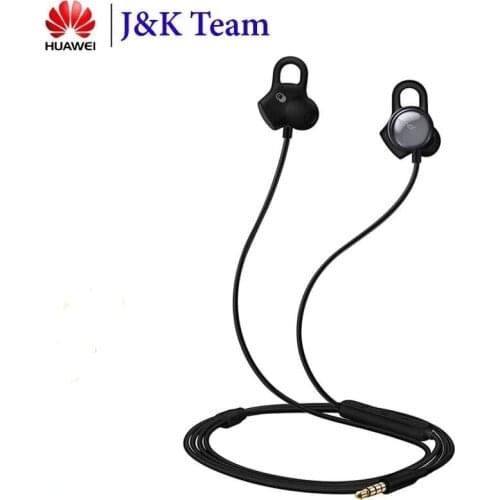 Huawei Headset Huawei HonorEarphone AM16 Hi Res Heart Rate Monitor Hi-Res 3.5mm Port with Microphone Wire Control