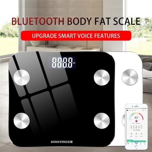 Intelligent Bathroom Body Scale Fat Scale Bluetooth Weighing Floor Scales Electronic Scales CNC