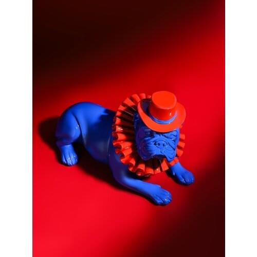 Nordic Creative TV Cabinet Wine Cabinet Decoration Boer Dog Decoration Home Living Room Decoration Entrance