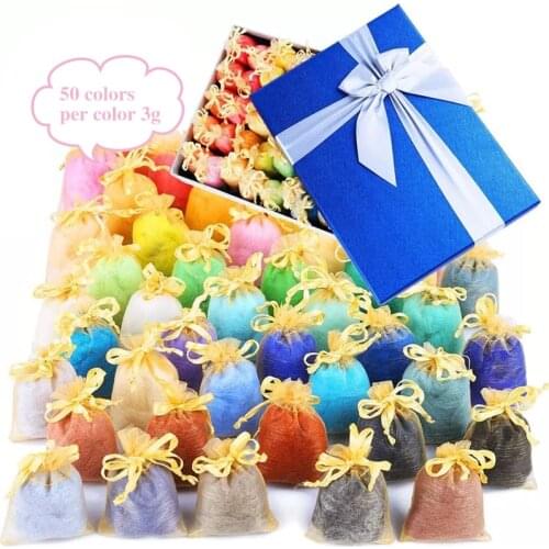 LMDZ 50 Colors Wool Roving - Needle Felting Wool ,Pick Any Colours, Fibre Wool Yarn Roving for Needle Felting, Hand Spinning,DIY