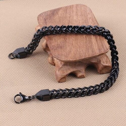 Hot Sale Summer Style Hand Chain Man Stainless Steel Snake Bracelet mens stainless steel bracelet