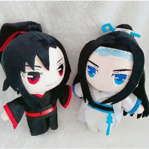 The Untamed Grandmaster of Demonic Cultivation Wei Wuxian Lan Wangji Plush Doll Toy Figure New Gift