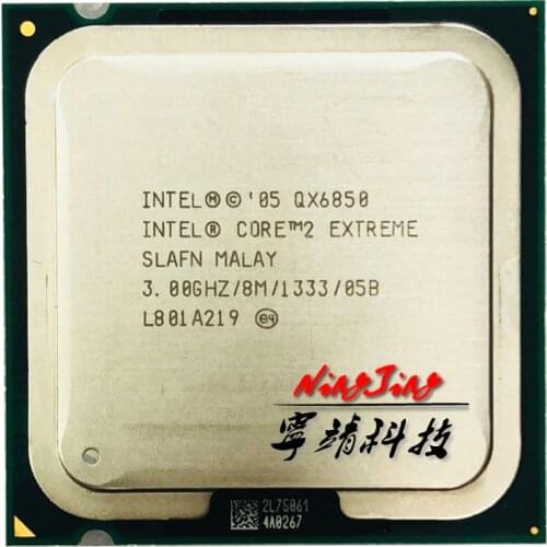 Intel Core 2 Extreme QX6850 3.0 GHz Quad-Core CPU Processor 130W 8M 1333 LGA 775