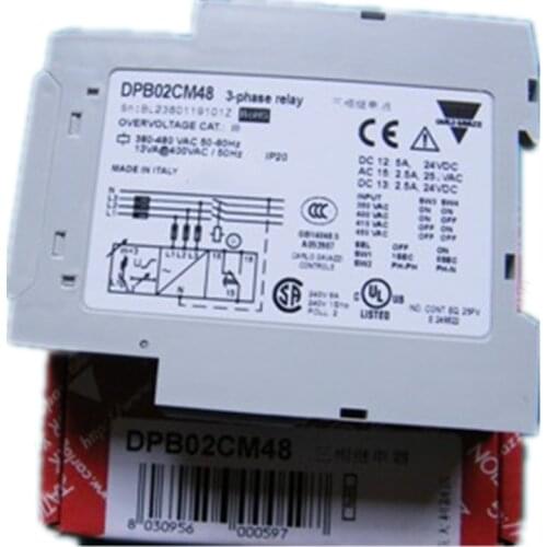 Spot sale new CARLO GAVAZZI three-phase relay DPB02CM48