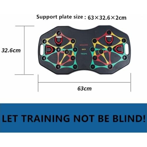 K2017 Foldable Push Up Board Multifunctional Body Comprehensive Exercise Stands Slimming Gym