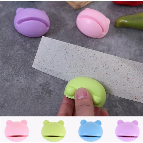 Mini Cartoon Bear Sharpener Kitchen Knife Sharpener Hand-held Fast Kitchen Knife Sharpener Portable Sharpener 4 Pcs Colourful