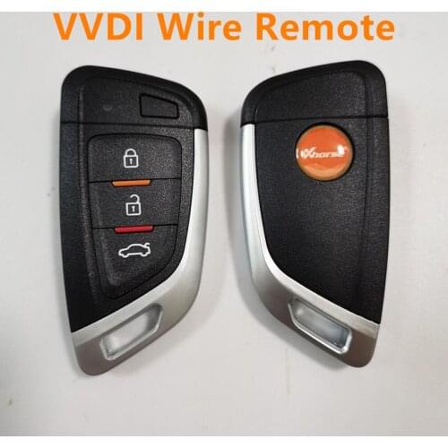 10pcs/lot Xhorse universal VVDI wire remote control XKKF02EN XKKF03EN no transpponder chip for BM VVDI Mini Key Tool VVDI2