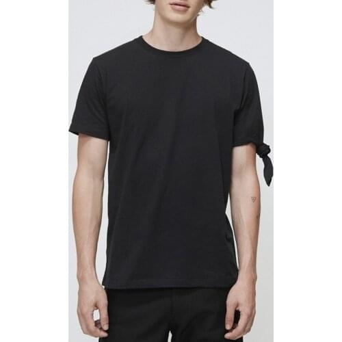 High tommi quality Mens short-sleeved t-shirt homre 100%cotton short sleeve Casual O-Neck Short homme tommis t shirt
