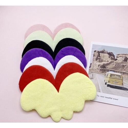 15.5*9cm 14pcs/lot furry felt Angel wing appliques for pet articles and DIY Children Hair clip Accessories and sock accessories