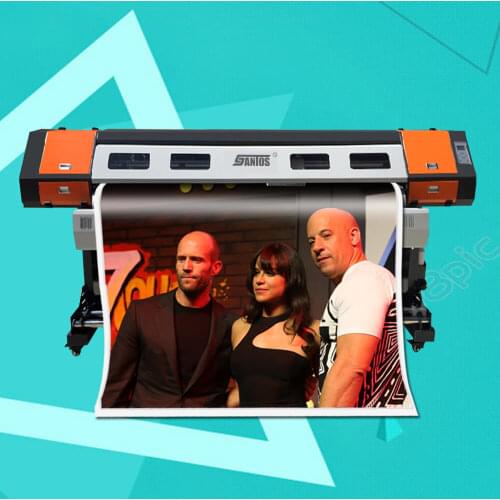 2018 best inkjet printer 1.8m Printing Machine Vinyl Vehicle Wraps Sticker Flex Banner sublimation printer