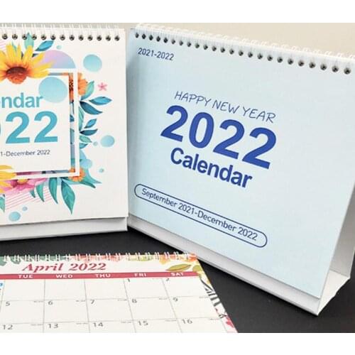 2021 Sep-2022 Dec Desktop Desktop Calendar Diary Book Weekly Monthly Schedule Table Planner Yearly Agenda Organizer For School