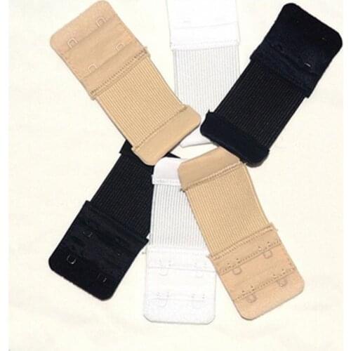 5 Pcs Lady Bra Extender with 2 Hook Soft Bra Strap Underwear Back Band Extension Bra Extender Womens Intimates Accessories