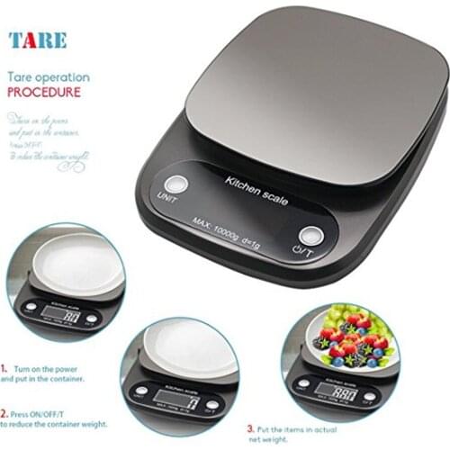 AJY 5KG 1g Household weight Measuring Tools Digital Kitchen Scale LCD display