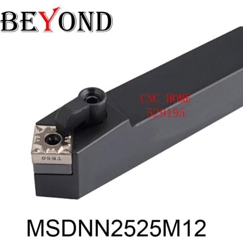 OYYU MSDNN MSDNN2525M12 MSDNN2525 CNC Lathe External Turning Tool Holder Boring Bar 25mm KORLOY Tungsten Carbide CNC Lathe Tools