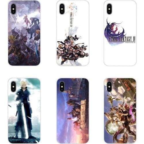 For Huawei G7 G8 P8 P9 P10 P20 P30 Lite Mini Pro P Smart Plus 2017 2018 2019 Final fantasy Accessories Phone Cases Covers