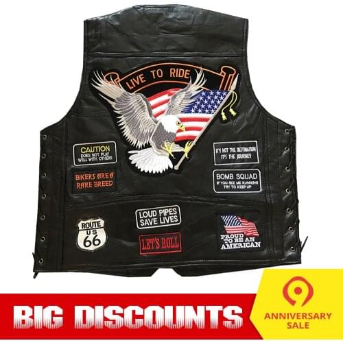 Motorcycle Jacket Motos Biker Ceket Genuine Leather Vest Mens Chaqueta Motoqueiro Punk Retro Jaqueta Casual Moto Vest Clothing