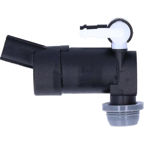 1S7117K624FD 2 Outlets Windshield Washer Pump Motor 1355124 Replacement Fit for Ford C‑Max/Focus/Mondeo Windshield Washer Pump