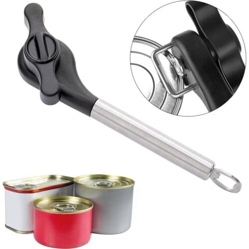 New Multifunction Stainless Steel Safety Side Cut Manual Can Tin Opener Knife for Cans Lid Bottle Opener Kitchen Tool
