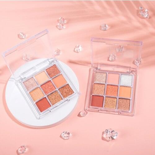 New style Mini nine Color Eyeshadow Red Book makeup eyeshadow palette eyeshadow pallete