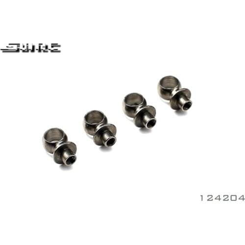 SN-RC 1:10 RCAccessories 124204 RAS-SHOCK CAP BALL END 5.9 M2.5mm(4)