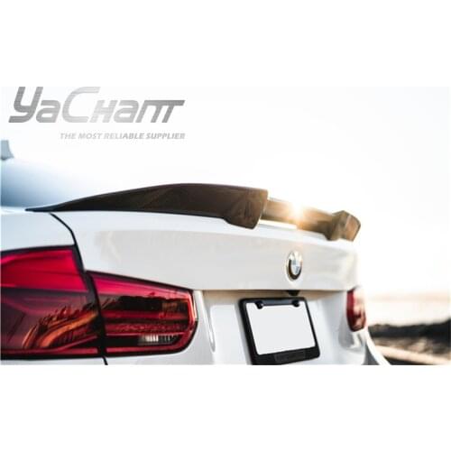 Car-Styling Carbon Fiber MD Style Trunk Spoiler Fit For 2014-2018 F80 M3 Trunk Spoiler Wing