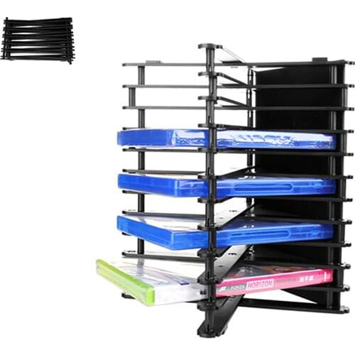 Universal Game Disc CD Storage Unit Rack Stand for XBOX ONES PS series Game Disc Accessories Multi-angle Foldable Holder