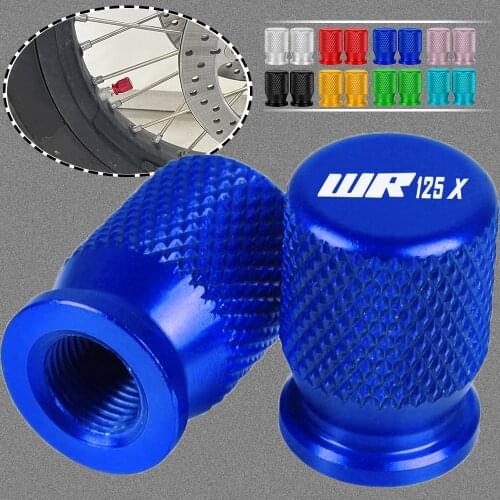 WR 125 X Motorcycle Tire Valve Air Port Stem Cover Cap Plug CNC Accessories FOR YAMAHA WR125X WR 125X 2012 2013 2014 2015 2016