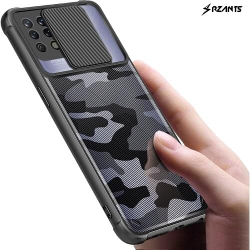 Rzants For Tecno Pova Case Hard [Camouflage Lens] Camera Protect Shockproof Slim Crystal Clear Cover