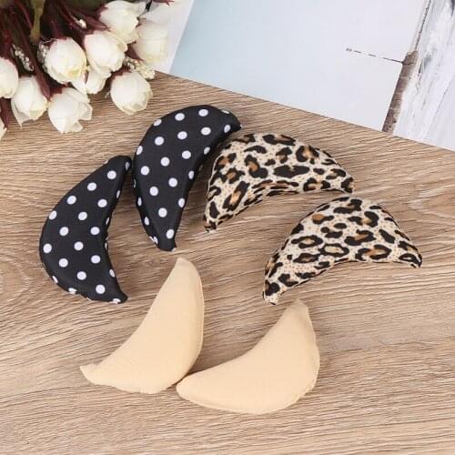1Pair Shoes Adjustment Toe Half Forefoot Cushion Sponge Forefoot Insert Toe Plug Anti-pain Toe Front Filler Shoes Accessories