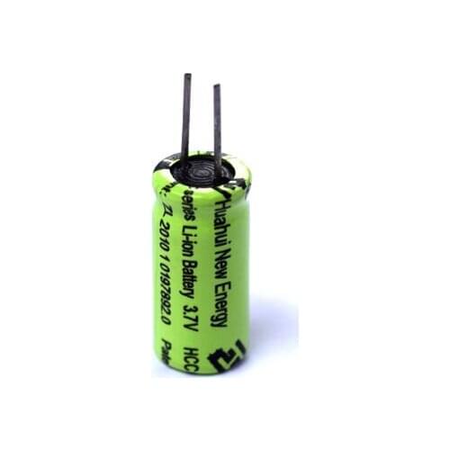 2PCS Cylindrical battery HCC1330 3.7V high capacity titanium lithium battery
