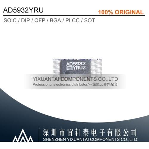 2pcs/lot 10pcs/lot 50pcs/lot Free Shipping! 100% New Original AD5932 AD5932YRU AD5932YRUZ TSSOP16