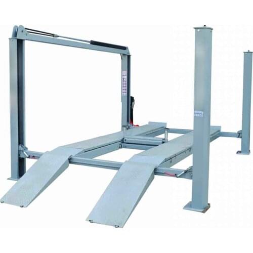 4 ton plate chain hydraulic car lift tables use for wheel alignment 4 post car aligner lift