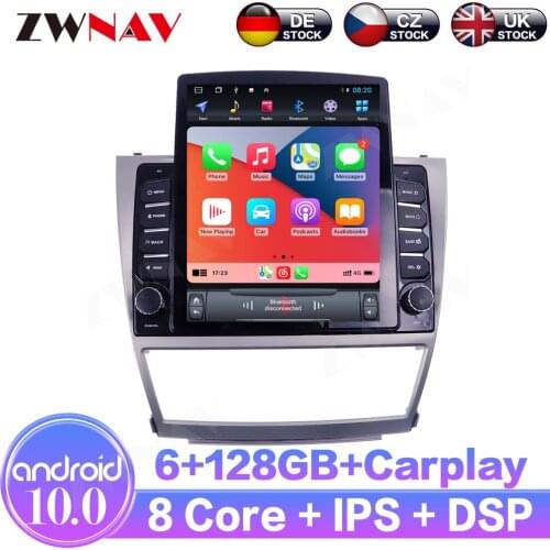 6+128 Android10 For Toyota Camry 2006-2012 IPS Touch Screen Receiver Car Multimedia Radio Player GPS Navigation With DSP Carplay