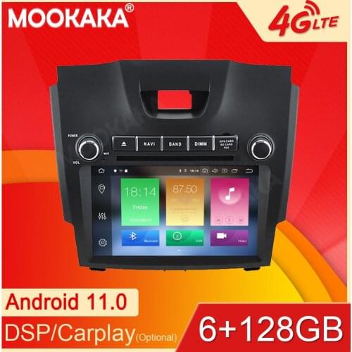 Android11 6+128G For Chevrolet S10 Car GPS Navigation Streaming Media Multimedia Player Head Unit Auto Radio
