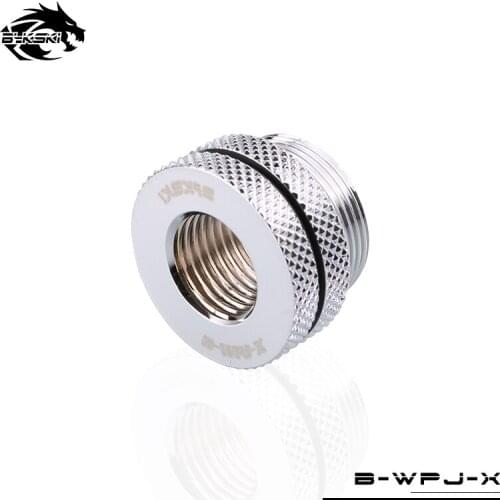 BYKSKI add liquid through case G1/4" connection docking multi-purpose mini docking seat interface water cooler accessories