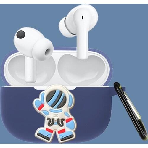 Case Cover for VIVO TWS 2/2e True Wireless Earbud, Liquid Silicone Case Cover Accessories Charging Case with Hook