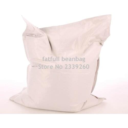 Cover only No Filler - FULL ENJOYMENT outdoor bean bag- lazy indoor sofa beanbag chair - Great quality last for 5 year usage up