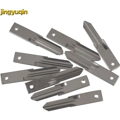 Jingyuqin 10PCS Car Remote Key Blade For Renault Megan Modus Clio Modus Kangoo Logan Sandero Duster Car Alarm Car-styling