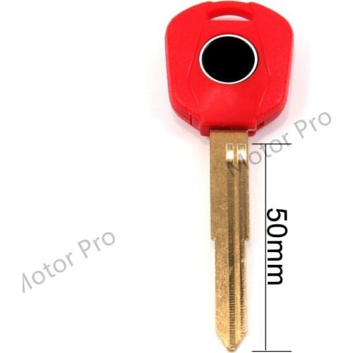 Uncut Blade Blank Key For Honda CBR929RR CBR954RR CB1000RR CBR1100XX Motorcycle Accessories With Logo CB600 CB90 CB1300 CBR600RR